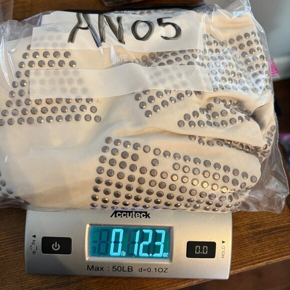 HAUTE HIPPIE Ivory Cream Metal Studded Sleeveless Midi Dress Bodycon Size Small - Picture 11 of 12